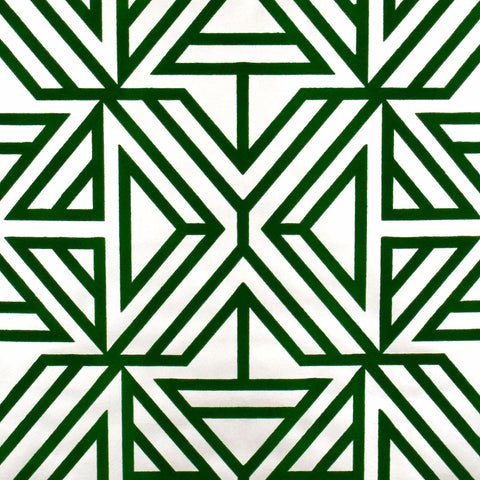 2902-87332 Helios Green Geometric Wallpaper