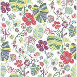  2903-25808 Gwyneth Multicolor Floral Wallpaper