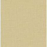  2903-25871 Jocelyn Yellow Faux Linen Wallpaper