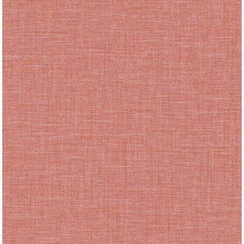 2903-25872 Jocelyn Pink Faux Linen Wallpaper