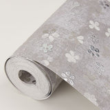 2904-00207 Cosima Grey Miniature Floral Wallpaper