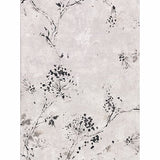 2904-00303 Misty Grey Distressed Dandelion Wallpaper