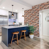 2904-22300 Cody Rust Reclaimed Bricks Wallpaper