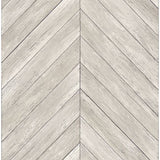 2904-24005 Parisian Dove Chevron Wood Wallpaper