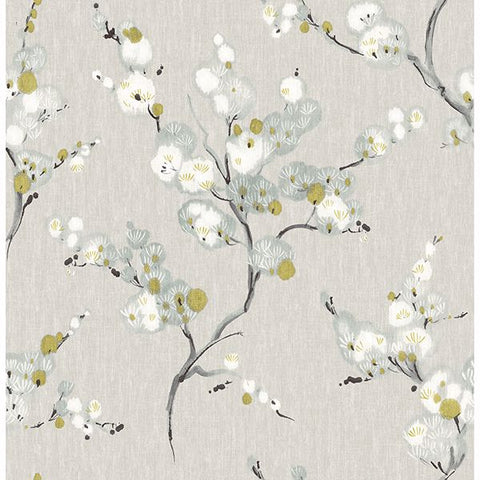 2904-24308 Bliss Blue Floral Wallpaper