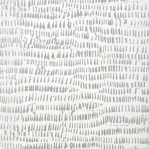 2904-24355 White gray brushstrokes horizontal rows dots contemporary modern Wallpaper rolls
 