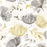 2904-25679 Zahra Grey Floral Wallpaper