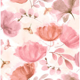 2904-25680 Zahra Pink Floral Wallpaper