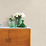 2908-24945 Rattan Beige Woven Wallpaper