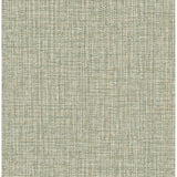 2908-24946 Rattan Green Woven Wallpaper