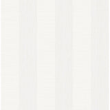 2908-25306 Intrepid White Faux Grasscloth Stripe Wallpaper