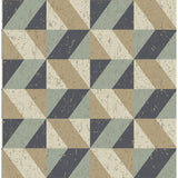  2908-25310 Cerium Multicolor Concrete Geometric Wallpaper