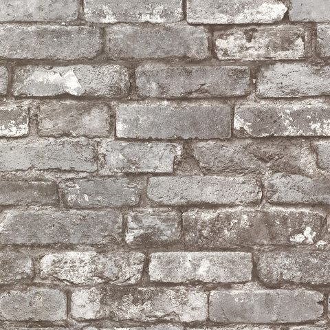 2922-21259 Debs Dove Exposed Brick Wallpaper