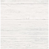 2922-22307 Colleen White Washed Boards Wallpaper