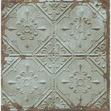 2922-22331 Donahue Turquoise Tin Ceiling Wallpaper