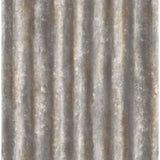 2922-22333 Kirkland Charcoal Corrugated Metal Wallpaper