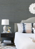 2923-86124 Aiko Slate Sisal Wallpaper