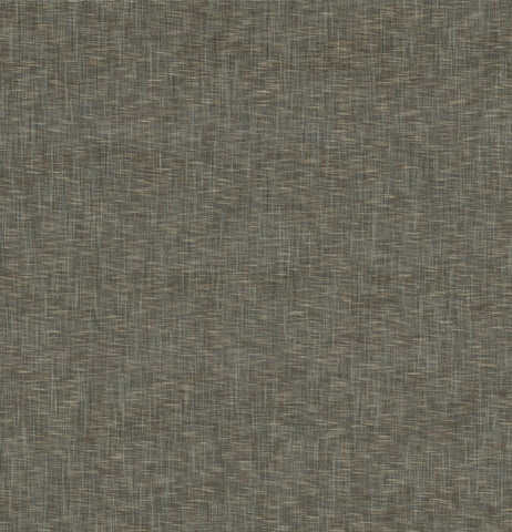 2923-88025 Genji Dark Grey Woven Wallpaper