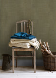  2923-88065 Ruolan Aqua Woven Wallpaper