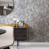 2927-00107 Titania Pewter Marble Texture Wallpaper