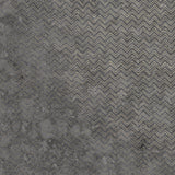 2927-00601 Luna Charcoal Distressed Chevron Wallpaper