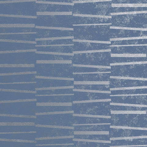 2927-10604 Luminescence Blue Abstract Stripe Wallpaper