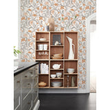 2932-65114 Bodri Grey Tulip Garden Wallpaper