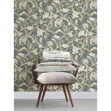  2932-65117 Bodri Blue Tulip Garden Wallpaper