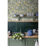 2932-65118 Bodri Yellow Tulip Garden Wallpaper