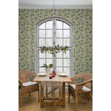 2932-65123 Ewald Turquoise Garden Vines Wallpaper