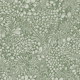 2932-65125 Siv Dark Green Botanical Wallpaper