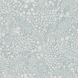 2932-65130 Siv Light Blue Botanical Wallpaper