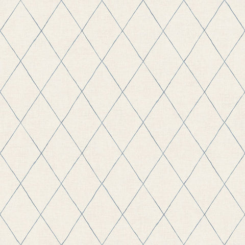 2948-27002 Rhombus Blue Geometric Wallpaper