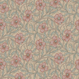 2948-28026 Imogen Light Brown Floral Wallpaper