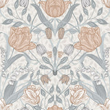 2948-33005 Tulipa Off-White Floral Wallpaper