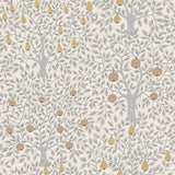 2948-33012 Pomona Light Grey Fruit Tree Wallpaper