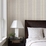 2949-60108 Pezula Beige Texture Stripe Wallpaper