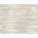 2949-60505 Jabari Wheat Geometric Faux Grasscloth Wallpaper