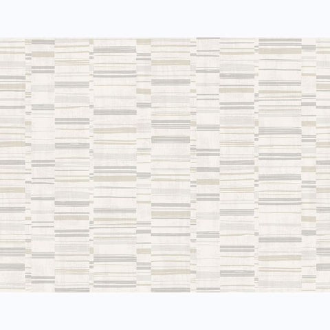 2949-60807 Fresnaye Neutral Linen Stripe Wallpaper