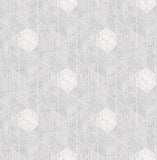 2964-25902 Granada Light Grey Geometric Wallpaper