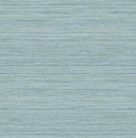2964-25961 Barnaby Light Blue Faux Grasscloth Wallpaper