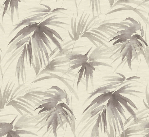 2964-87411 Darlana Pewter Grasscloth Wallpaper