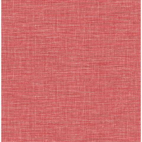 2969-24117 Exhale Coral Woven Texture Wallpaper