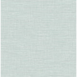 2969-25850 Exhale Blue Woven Texture Wallpaper