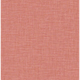 2969-25872 Jocelyn Red Faux Fabric Wallpaper