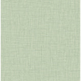 2969-25874 Jocelyn Green Faux Fabric Wallpaper