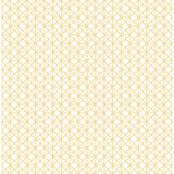 2969-26003 Lisbeth Yellow Geometric Lattice Wallpaper