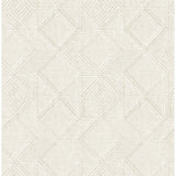 2969-26019 Moki Off-White Lattice Geometric Wallpaper