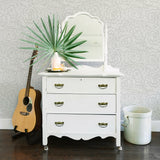  2969-26036 Periwinkle Light Grey Textured Floral Wallpaper