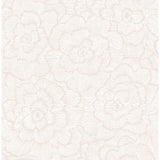 2969-26037 Periwinkle Pink Textured Floral Wallpaper